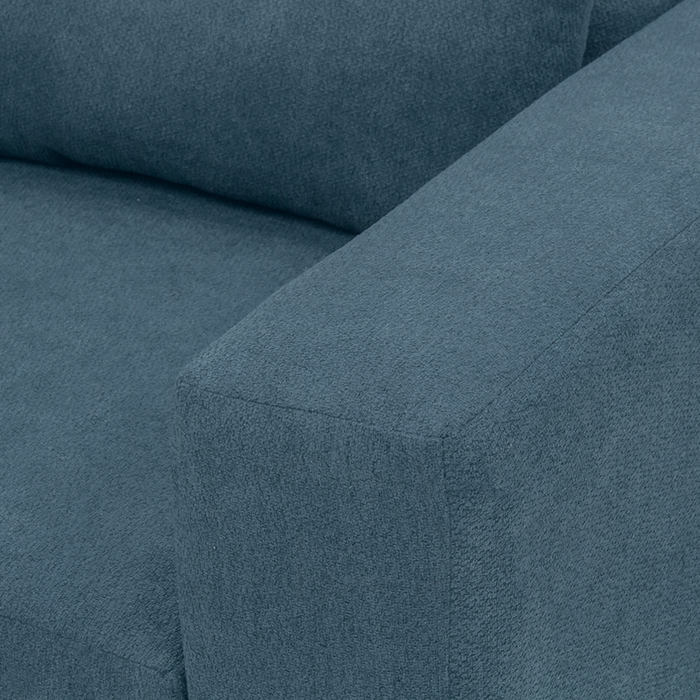 Sofa Tela Azul Claro Tigo | Sofá | salas